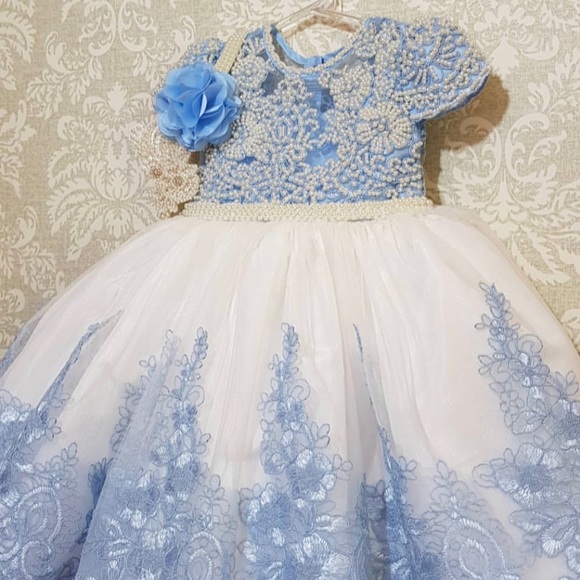 Baby girl 1 year birthday dress - Picture 1 of 6